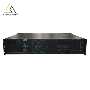 Amplificateur de puissance professionnel DSP série <span class=keywords><strong>D</strong></span> D418 4 canaux Audio Sound AMP avec caisson de basses Line Array Coque métallique - Product Image 5