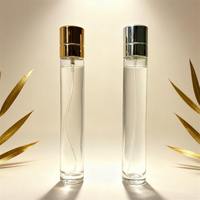 Flacon pulvérisateur de parfum vide en verre dépoli transparent de 30 ml, rechargeable, mini échantillons de parfum