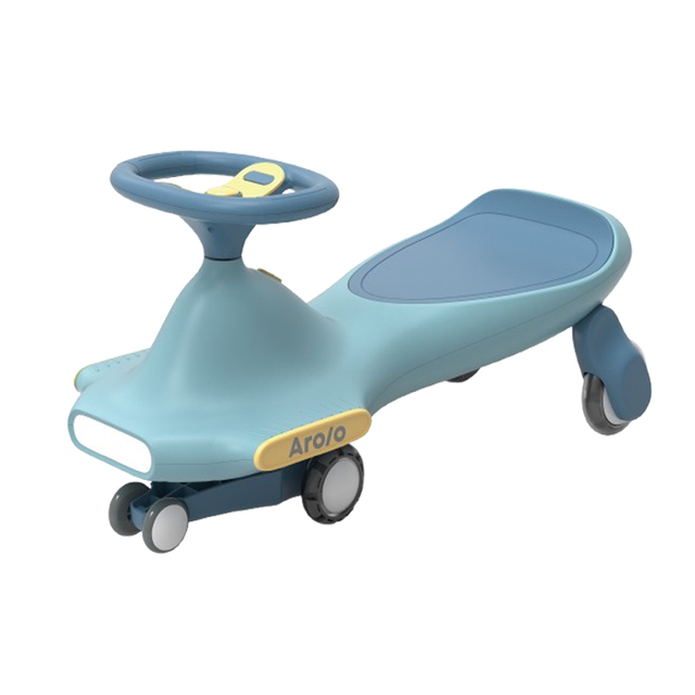AROLO Hot Selling Swing Car Educational Ride on Cars Baby Toys Six-wheeled Design Safe Toy With Light Music for Boys Girls
