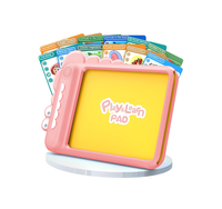 Tablette éducative interactive pour enfants : Apprentissage de la logique et des langues, jouet d'apprentissage précoce, cadeau, machine d'apprentissage avec cartes