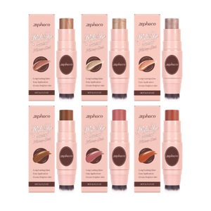 OEM Excellent Populaire Haute Pigment Étanche Contour Vegan Maquillage Sans Huile Private Label Beauté <span class=keywords><strong>Pas</strong></span> <span class=keywords><strong>Cher</strong></span> Mignon Maquillage Blush <span class=keywords><strong>Stick</strong></span> - Product Image 1