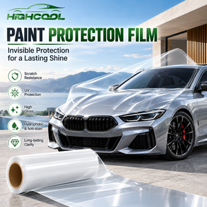 HIGHCOOL Factory Direct Clear TPU PPF Transparent Paint Protection Film High Gloss Durable Protective Film for Automotive Paint - Product Image 1