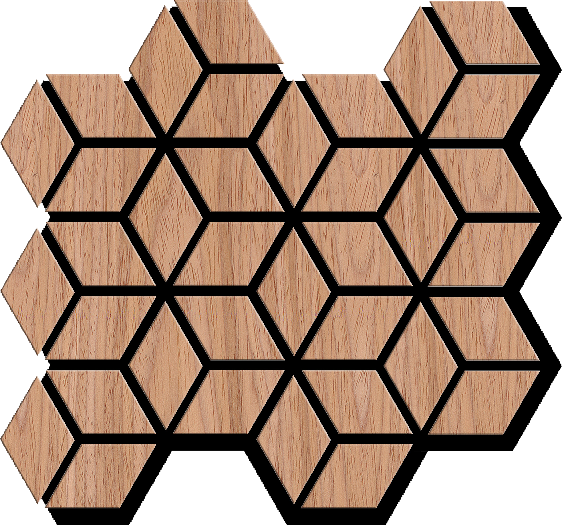 Customized 3d Wood Veneer Black Flexible wood board Slat Soundproofing MDF Wave Acoustic Wall Felt Panels