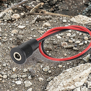 Câble de prise DC à cloison M12, connecteurs de prise d'alimentation DC à montage sur panneau fileté pour des connexions rapides et faciles - Product Image 3