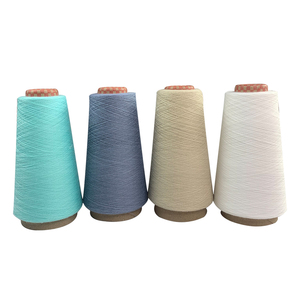 En stock 100% coton peigné fil 32S teint coloré anneau filé pour chaussettes - Product Image 3