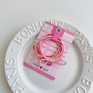 ชุดยางรัดผมเด็กผู้หญิงแบบไม่ทำลายผมสีสันสดใสไล่ระดับสี - Product Image 3
