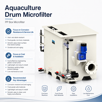Edelstahl-Rotationsfilter mit Automatischer Selbstreinigung und Mikrosieb für Koi-Teiche, Fischfarmen und Wasseraufbereitung