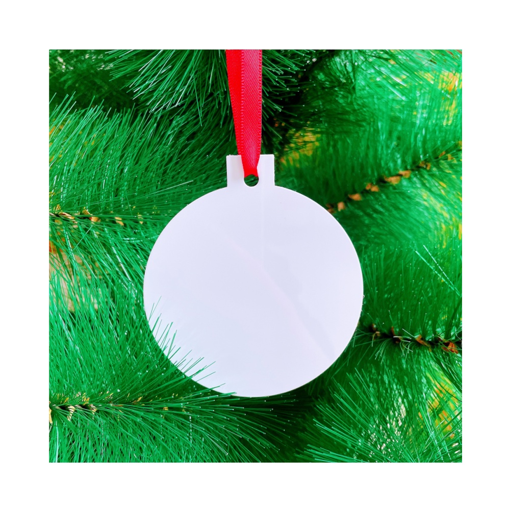 Double Sided Ornaments Xmas Ball