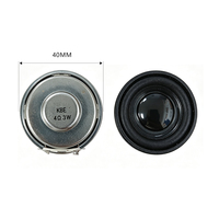 Haut-parleur multimédia de 57 mm (2,2 pouces), 4 ohms, 5/8 watt, avec trous de fixation, mini haut-parleur à aimant puissant pleine gamme pour fauteuils de massage