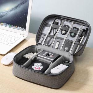 YS71 Custom Travel Gadget Organizer Electronics Accessories Promotional Gift Charger USB Wire Storage Tote Case - Product Image 2