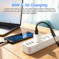 Cable USB C Hembra a USB Macho, 10 Gbps, USB 3.0 Tipo A Macho a Tipo C Hembra, Extensor Convertidor, USB 3.2 Gen 2 OTG para Laptop USB
