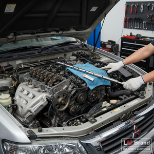 แบรนด์ LU ได้รับการรับรองมาตรฐาน ISO9001  แกนโยกเครื่องยนต์ MD-096809 24520-35000 EX MD-096810 24501-35000 สำหรับ MITSUBISHI V33 6G72 ผ่านการทดสอบ 100% - Product Image 2