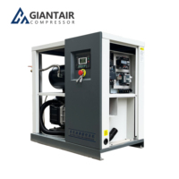 Compresseur d'air à spirale sans huile GiantAir 7,5 kW 30 bars 10 CV 20 CV 4500 PSI 500 L Nouveau moteur 11 kW 12 bars 15 bars 16 bars