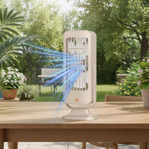 En solde Trois mini ventilateurs de bureau rechargeables - Product Image 1