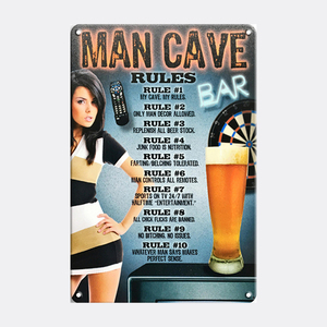 Letrero de Estaño con diseño personalizado de Feliz Día de Alcohol, cartel de metal de placa retro con logo en relieve, decoración para el hogar, Bar, cafetería, <span class=keywords><strong>restaurante</strong></span> - Product Image 5