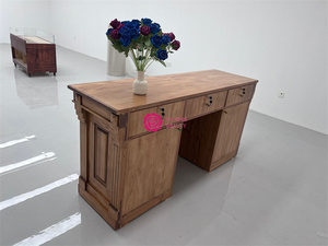 Mostrador de Recepción Moderno Yicheng Beauty para Salón, Hogar, <span class=keywords><strong>Bar</strong></span> y Dormitorio, Material de Madera con Múltiples Espacios de Almacenamiento - Product Image 2