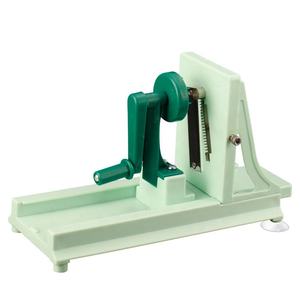 Trancheuse à légumes à manivelle, trancheuse à légumes pour usage domestique, trancheuse à légumes multifonction en plastique - Product Image 1