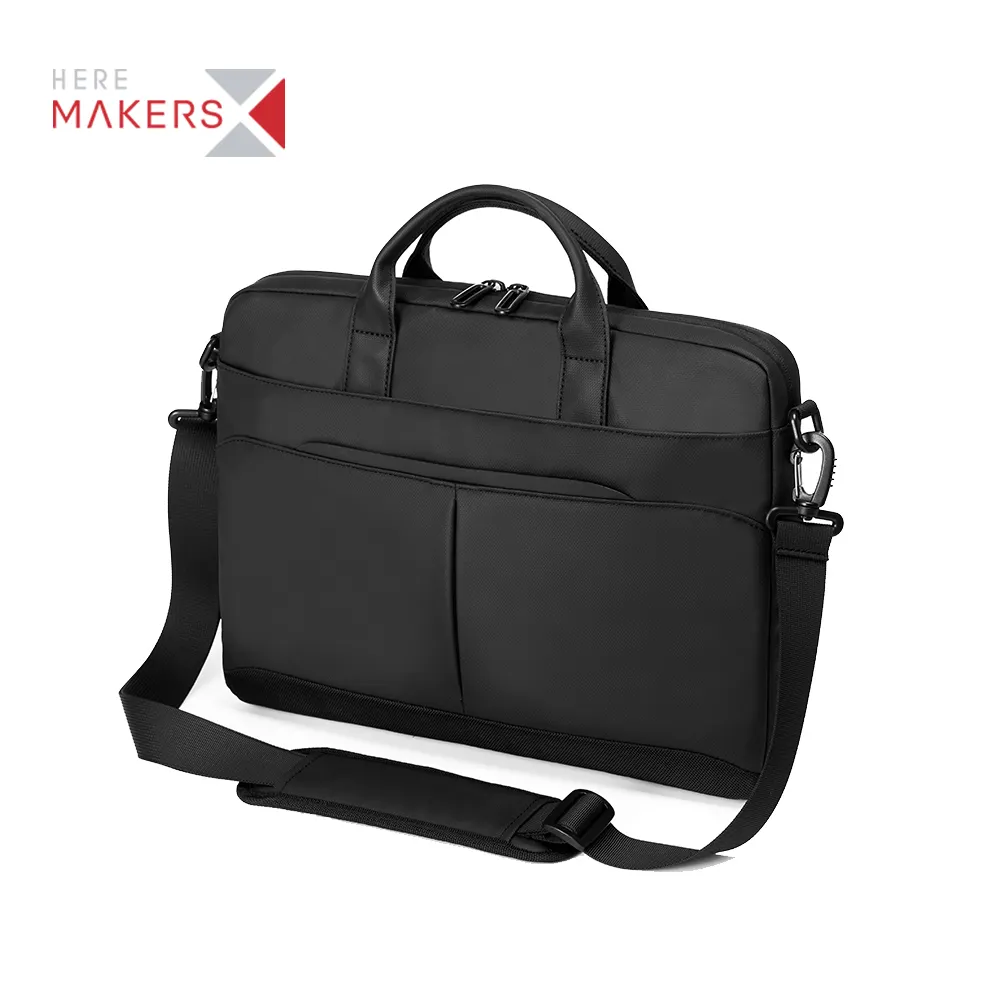 Hot Selling Brand quality Briefcase Laptop sleeve Bag 14 inch Men Handbag simple Custom Messenger Shoulder Bag