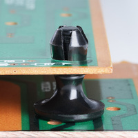 Rivets à pression en plastique nylon, attaches d'expansion à clipser, série SRE SRV pour montage sur panneau de circuit imprimé