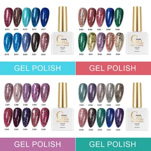 15ml Gel Polish Custom 453Colors Gel Nail Polish Set Flash Colorful Nail For Wholesale