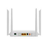 Terminal Óptico XPON V2802ACT con Puerto CATV y WiFi para Internet y Televisión por Cable, Uso Doméstico