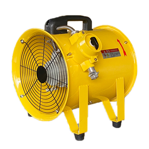 Ventilador portátil industrial <span class=keywords><strong>PL</strong></span>, ventilador móvil a prueba de explosiones, túnel de extracción de polvo de mina, ventilador axial de ventilación - Product Image 1