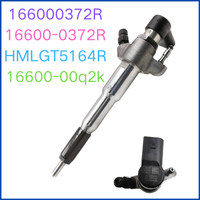 Inyector de Combustible Diésel Common Rail para Nissan Renault 166000372R 16600-0372R HMLGT5164R 16600-00q2k
