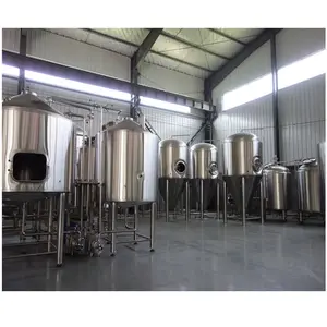 Equipo de cervecería 20HL, máquina industrial para hacer cerveza