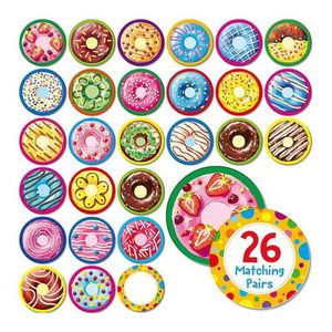 Best Quality PU Foam & Silicone <b>Squishy</b> Donut Toy Slow Rising with 12PCS Colorful Pastry Set Perfect Kids Birthday Gift - Product Image 2