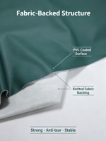 Tissu en cuir PVC écologique avec des propriétés extensibles et imperméables pour sièges de voiture, chaises, sacs, tapisserie