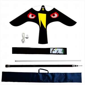 Qiao Liang Stock en gros Cerf-volant répulsif en nylon en forme de hibou, faucon ou oiseau pour la protection des cultures de riziculture - Product Image 1