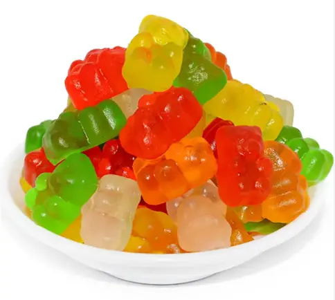 Suplemento de doces de gelatina gomosa para crianças ou adultos de alta qualidade com alta DHA vegano de marca própria
