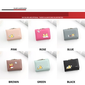 Brand Names Women Purses <strong>Wallet</strong> 2025 Credit Card Custom Wholesale <strong>Cool</strong> Design Pu Leather Waterproof Corporate Gift Polyester OEM - Product Image 4