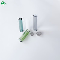 Différents embouts filtrants en verre personnalisés