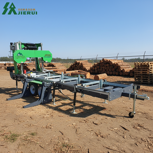 <span class=keywords><strong>Aserradero</strong></span> <span class=keywords><strong>Portátil</strong></span> <span class=keywords><strong>Hidráulico</strong></span> Automático para Exportación con Remolque Máquina Cortadora de Madera con Carga de Troncos - Product Image 1