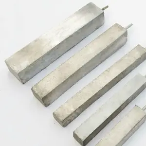 Factory zinc sacrificial anode aluminum alloy anode rod for ships