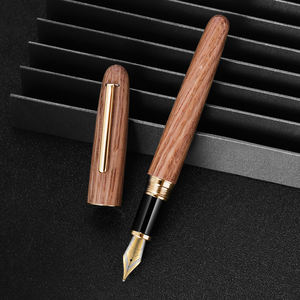 Pluma estilográfica de madera con logotipo personalizado de fabricación Shanghai Jinhao 9036 para negocios - Product Image 2
