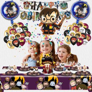 Ensemble de ballons de personnage de dessin animé pour fête d'<span class=keywords><strong>anniversaire</strong></span> d'enfants, ballons en film d'aluminium - Product Image 1