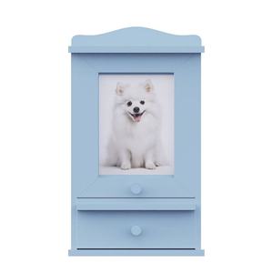 Eco-Friendly Modern Natural Wooden Pet Memorial <strong>Urn</strong> with Photo Frame for <strong>Cats</strong> and Dogs - Product Image 1