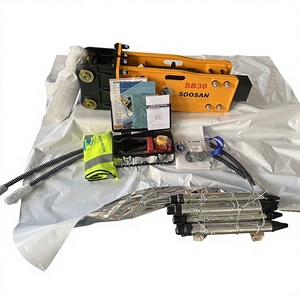 Nuevo Martillo Hidráulico Tipo TOP con Cincel para Minería y Construcción, Excavadora de 2.5-4.5 Toneladas, 152 kg, 1 Año de Garantía, ¡Oferta Caliente! - Product Image 1