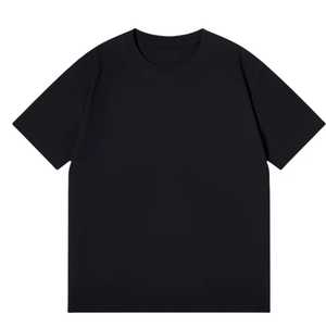 Men's T Shirt 100% Cotton Custom <b>Logo</b> Desgin Luxury Quality O-neck Oversize Drop Shoulder Streetwear Blank Tshirt For Men - Product Image 1