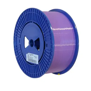 FCJ Brand 50.4km Per Roll G652B Non-Zero Dispersion-Shifted Fiber purple coloring single mode Bare Optical Fiber