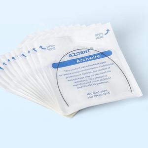 Fili dentari espansi in lega di Tma-titanio molibdeno forma rettangolare fili arco ortodontico - Product Image 1