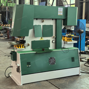 Pons En Shear Hoek Ijzeren Cutter Werker Machine Ijzer En Hoek Kanaal Ponsen En Scheren Machine - Product Image 2