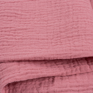 Vente en gros <span class=keywords><strong>pas</strong></span> <span class=keywords><strong>cher</strong></span> 100% <span class=keywords><strong>coton</strong></span> peigné bébé couches mousseline tissu froissé crêpe <span class=keywords><strong>Double</strong></span> crêpe <span class=keywords><strong>gaze</strong></span> tissu <span class=keywords><strong>de</strong></span> chine - Product Image 6