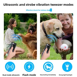 Détresseur Canin Ultrasonique Intelligent à Double Tête Anti-Aboiement en ABS – Fournitures pour Animaux de Compagnie - Product Image 3