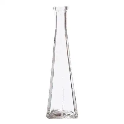 Заводская стеклянная ваза DESITA, прозрачная выдувная ваза с цветочным рисунком, одностворчатая ваза для украшения дома и офиса