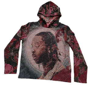 Custom Printed <strong>Akatsuki</strong> Jacquard Tapestry <strong>Hoodie</strong> New Design Anime Fashion Sweater for Spring Season - Product Image 6