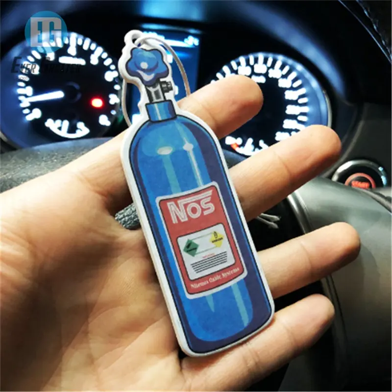 Long Lasting Scents Custom Paper Car Air Freshener