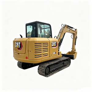 Mini-excavatrice d'occasion 6 tonnes CAT306 à faible nombre d'heures, excavatrice sur chenilles d'occasion CAT 306 307 308 310, peinture d'origine - Product Image 1